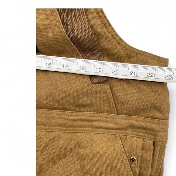 Walls Insulated Canvas Men’s Overalls Bib Utility Work Carpenter Size XL 46 x 28 - Picture 8 of 9